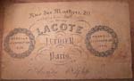 lacote_1844_label